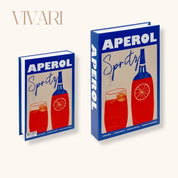 Dekoratives Modebuch | Aperol Spritz - Blau / Ja - Vivari Livings