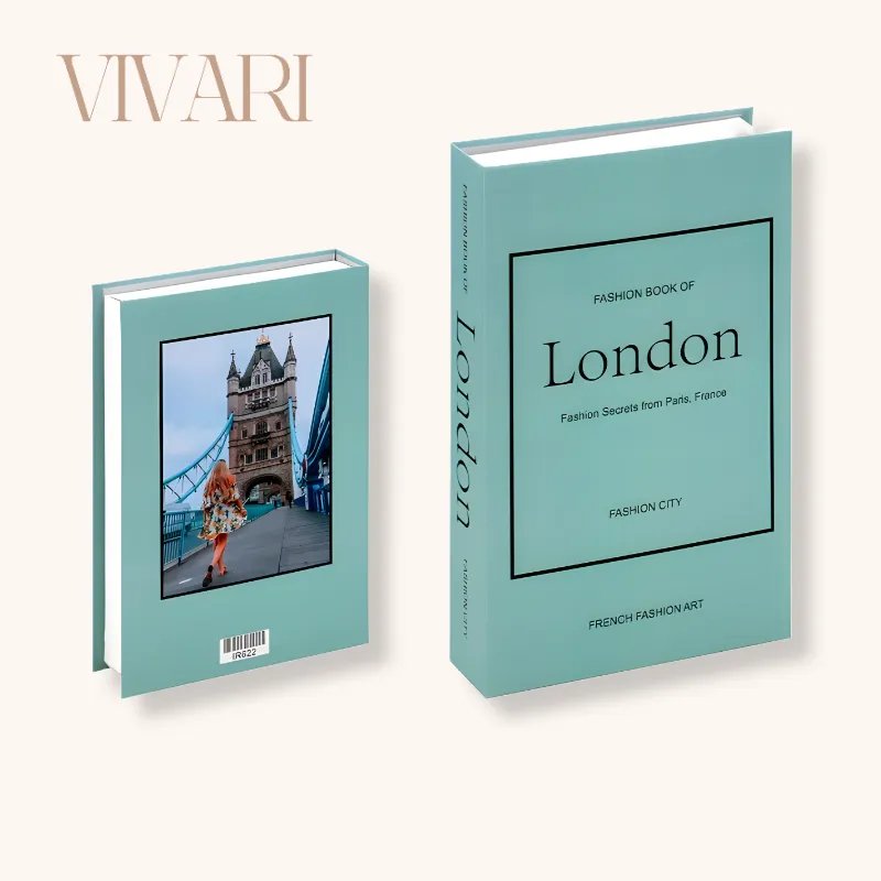 Dekoratives Modebuch | London IV - Aquagrün / Ja - Vivari Livings