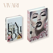 Dekoratives Modebuch | Makeup - Rosa / Ja - Vivari Livings