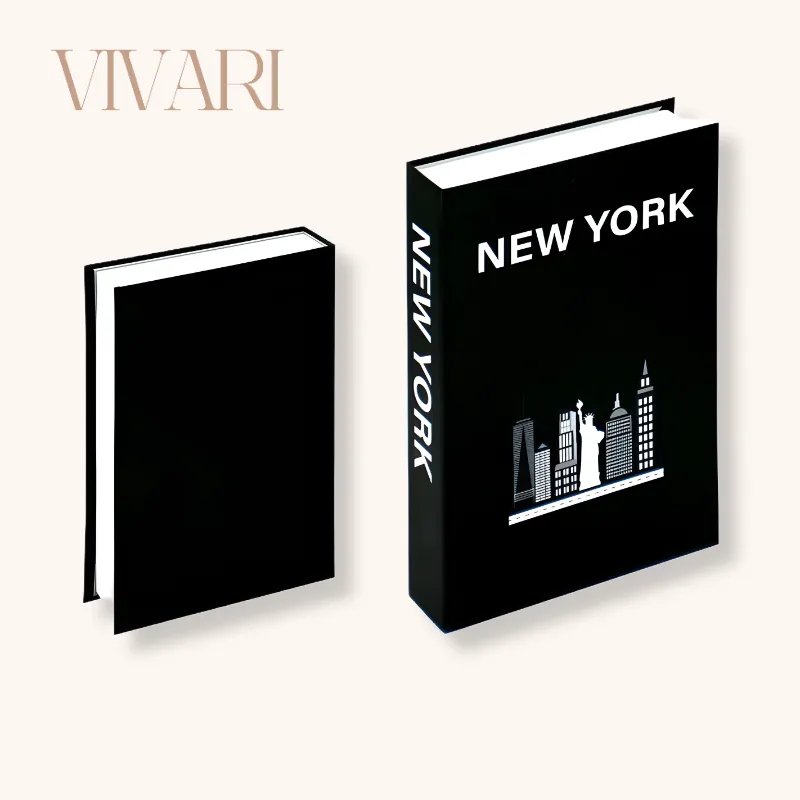Dekoratives Modebuch | New York IV - Schwarz / Ja - Vivari Livings
