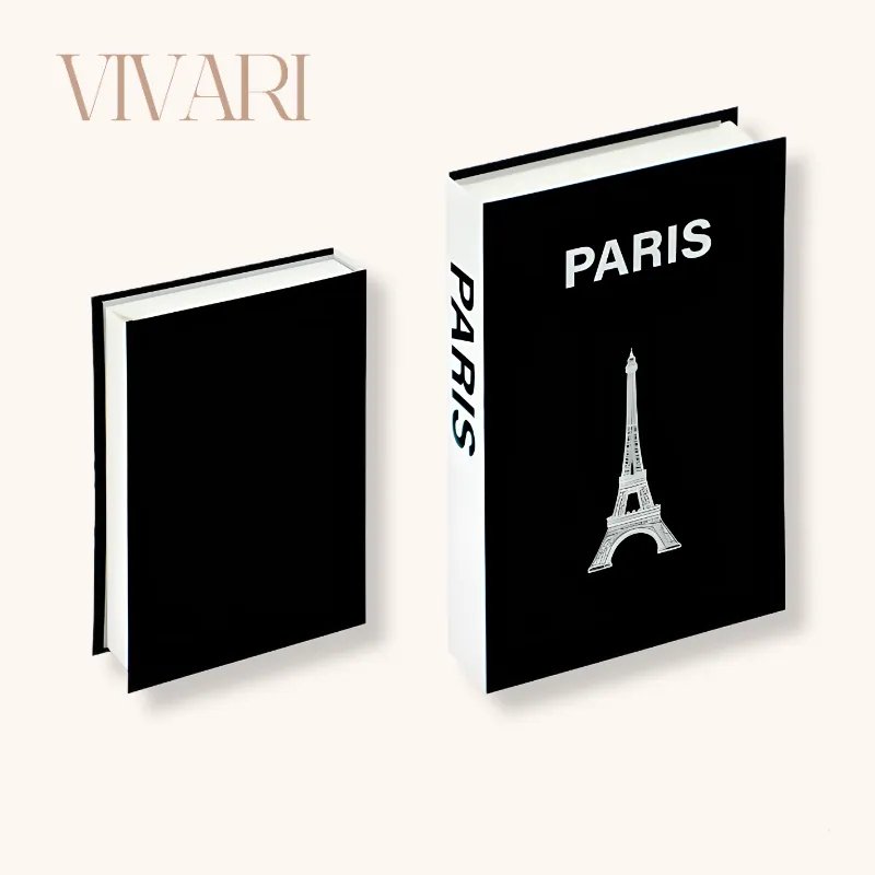 Dekoratives Modebuch | Paris IV - Schwarz / Ja - Vivari Livings