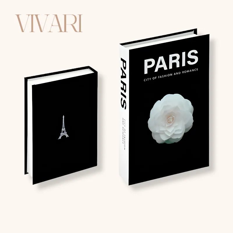 Dekoratives Modebuch | Paris IX - Schwarz / Ja - Vivari Livings