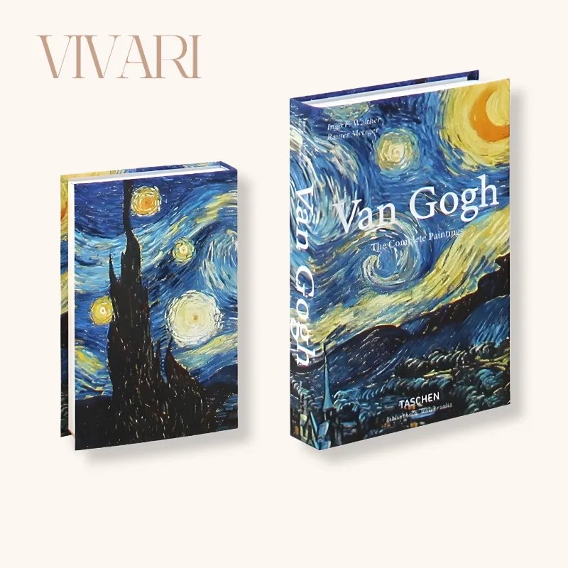 Dekoratives Modebuch | Van Gogh - Blau / Ja - Vivari Livings