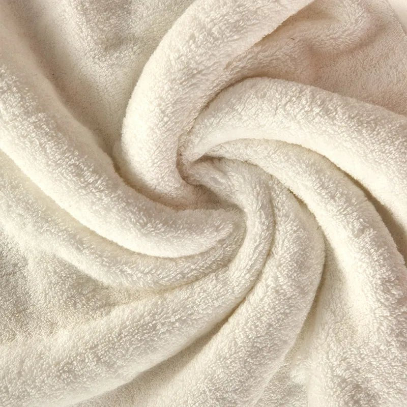 New Egyptian Cotton Towel Bath Towel Sets Solid Color Thicken Bathroom Towels Set Soft Comfortable - Vivari Livings