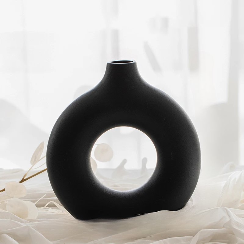 Nordische Kreisförmige Vase | L - Vivari Livings