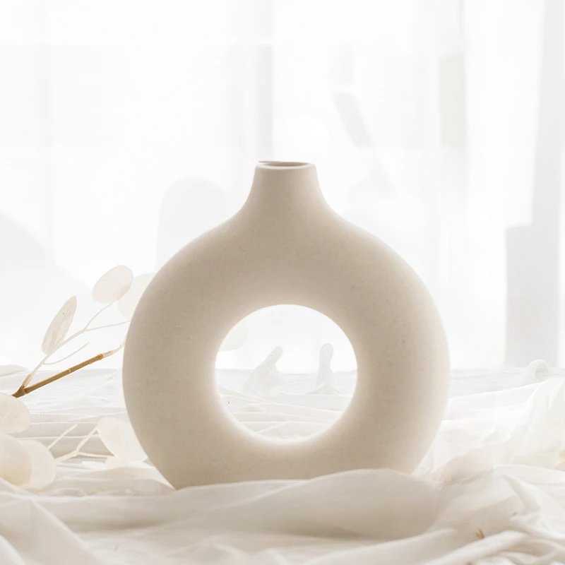 Nordische Kreisförmige Vase | S - Vivari Livings