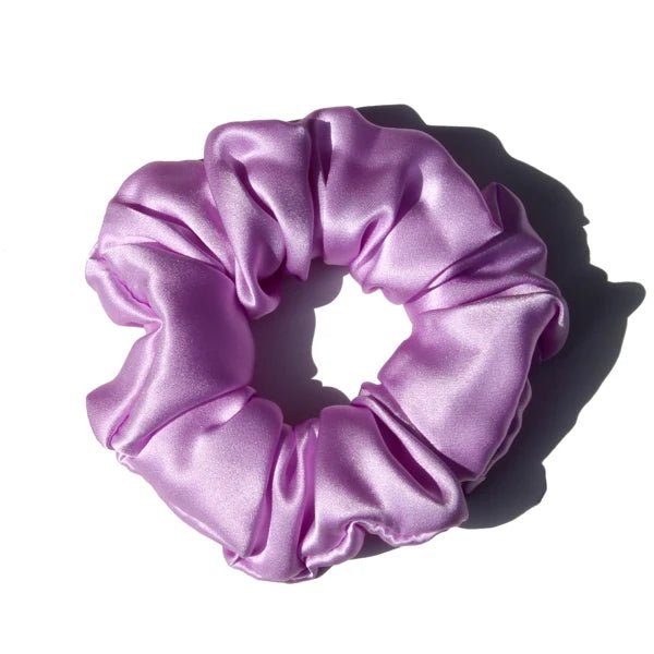 Premium Scrunchie aus Maulbeerseide - Violett - Vivari Livings