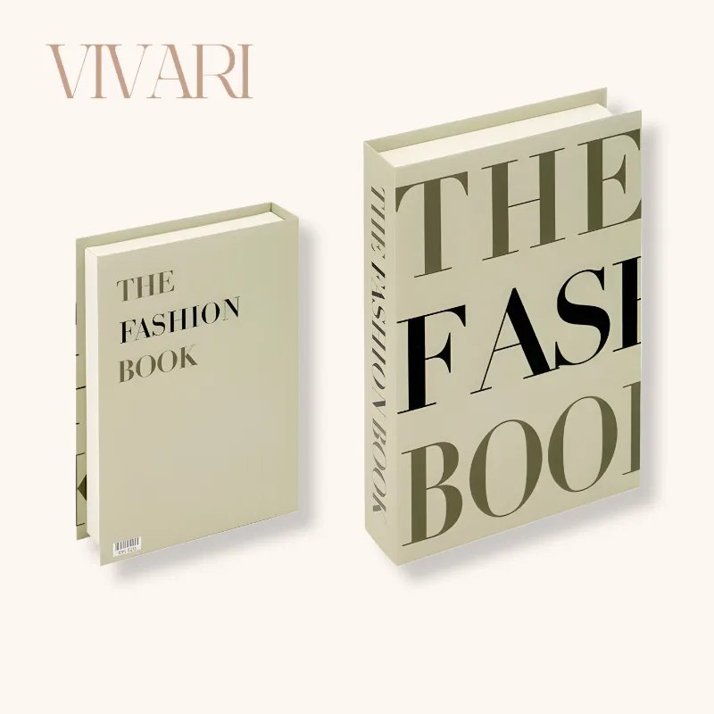 Dekoratives Modebuch | The Fashion Book - Beige / Ja - Vivari Livings