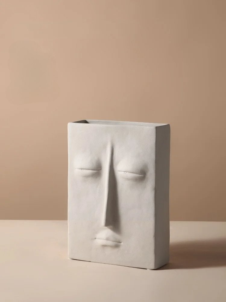 Menschliches Gesicht Vase | I - Vivari Livings