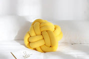 REGINA DIY Bird's Nest Shape Throw Pillow Chunky Yarn Hand Knot Sofa Chair Cushion Nap Hand Rest Solid Car Seat/Back Cushion - Vivari Livings